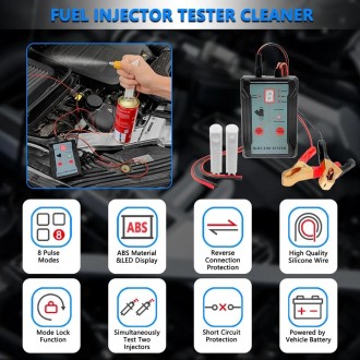 Набор для очистки и проверки топливных форсунок INJEKTOR TESTER
Предназначен для. . фото 4