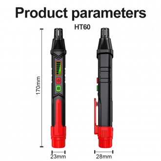 Детектор горючих газов HABOTEST HT60 портативный зуммер, lsd дисплей, зуммер
Дет. . фото 4