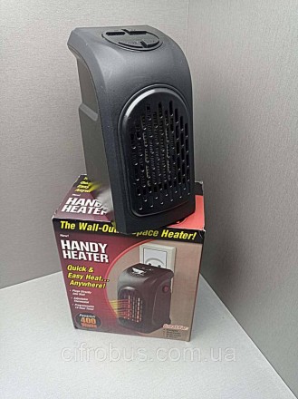 Тепловентилятор із терморегулятором і таймером Handy Heater 400Watt
Нагрівач Хен. . фото 6