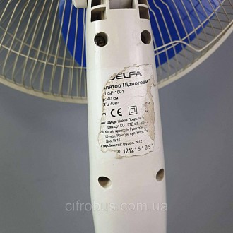 Підлоговий вентилятор Delfa DSF-1601 гарний тим, що його можна регулювати за вис. . фото 4