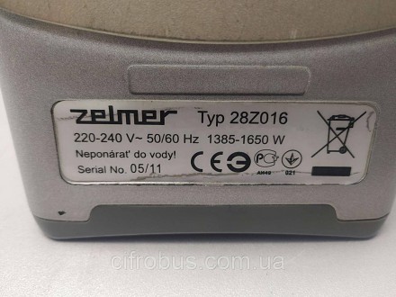 Zelmer 28Z016. Тип: бытовой; Мощность (Вт): 1650; Покрытие рабочей поверхности: . . фото 3