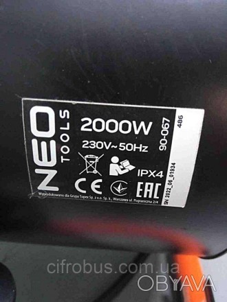Нагреватель NEO Tools 90-067 - это переносной источник тепла, предназначенный дл. . фото 1