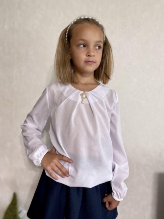 Блуза для дівчинки
	Тканина софт Розміри:
	122
	128
	134
	140
	146 
 
. . фото 2