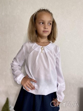 Блуза для дівчинки
	Тканина софт Розміри:
	122
	128
	134
	140
	146 
 
. . фото 1