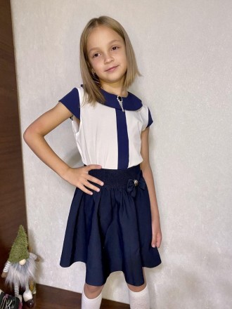 Блуза для дівчинки
	Тканина софт Розміри:
	116
	122
	128
	134
	140
	146 
 
. . фото 2