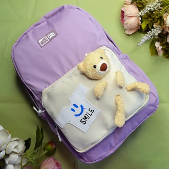Удобный и качественный рюкзак с игрушкой «Teddy Bear» производится из высококаче. . фото 5