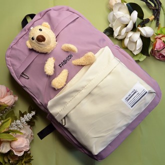 Удобный и качественный рюкзак с игрушкой «Teddy Bear» производится из высококаче. . фото 3