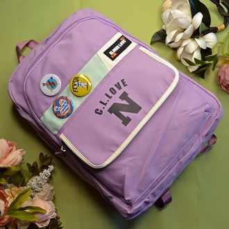 Красивый, вместительный и качественный рюкзак с лаконичным дизайном. Этот универ. . фото 7