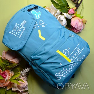 Удобный и качественный рюкзак «Travel» производится из высококачественных матери. . фото 1