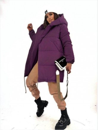 Женская зимняя курточка "Зефирка"
Размер:
	42-44
	46-48
	50-52
	54-56
Ткань: пла. . фото 6