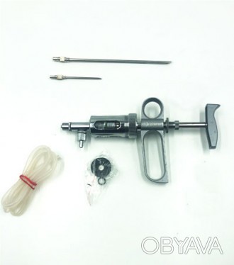 Аппарат Шилова (шприц непрерывного действия), металлический - 10 мл.
 
Применени. . фото 1
