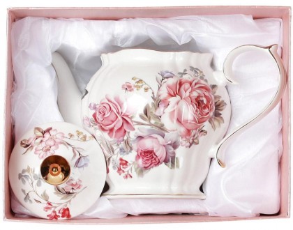 Заварочный чайник "Версаль" - роскошная коллекция фарфоровой сервировочной посуд. . фото 5