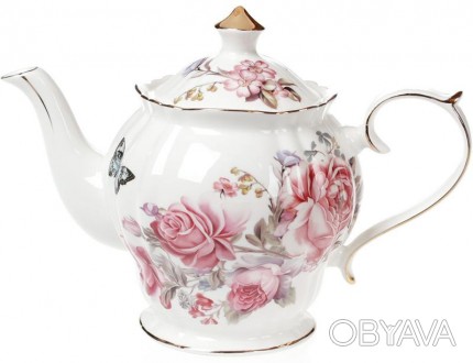 Заварочный чайник "Версаль" - роскошная коллекция фарфоровой сервировочной посуд. . фото 1