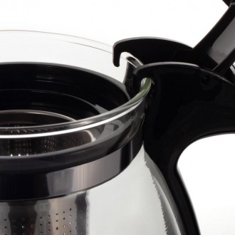Чайник стеклянный заварочный Kamille с металлическим ситечком для заваривания ча. . фото 6