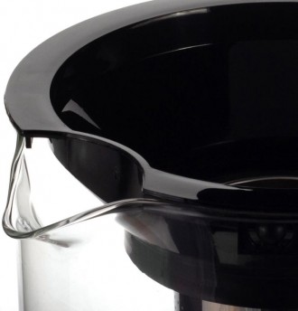 Чайник стеклянный заварочный Kamille с металлическим ситечком для заваривания ча. . фото 7