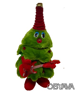 Новогодняя игрушка елка зелёная – новая музыкальная игрушка для вашего ребенка. . . фото 1