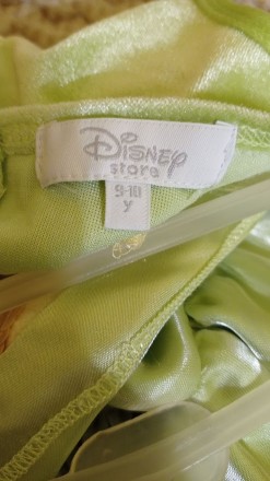 Карнавальна сукня салатового кольору для феї квітів Disney для дівчинки 9-10 рок. . фото 5
