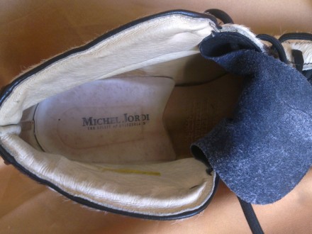 Ботинки знаменитой Швейцарской фирмы Michhel Jordi. Носились мало, размер 41. Со. . фото 3