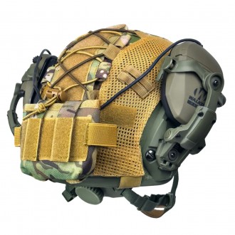 Защитный комплект Шлем FAST NIJ IIIA + наушники Walkers Razor Slim с чебурашкой . . фото 6