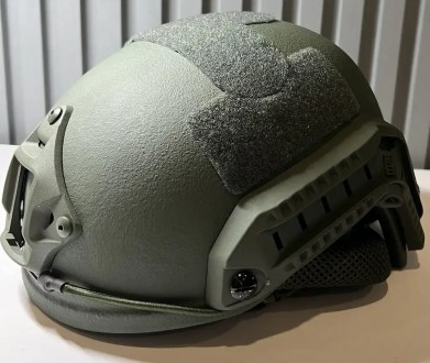 Защитный кевларовый шлем Fast Team Wendy Aholdtech F-S02 IIIA
Военный тактически. . фото 6