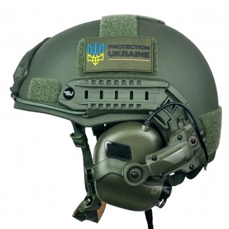 Тактический комплект шлем Fast + наушники Earmor М31 + крепление Чебурашка
Вмест. . фото 6