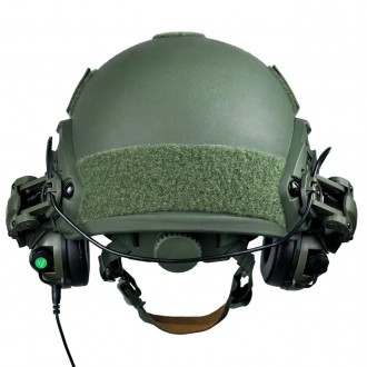 Тактический комплект шлем Fast + наушники Earmor М31 + крепление Чебурашка
Вмест. . фото 7