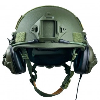 Тактический комплект шлем Fast + наушники Earmor М31 + крепление Чебурашка
Вмест. . фото 3
