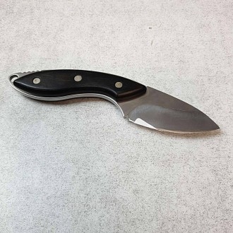 Небольшой стильный охотничий нож Buck Mini Alpha Hunter 195GYSB с простой констр. . фото 5