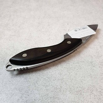 Небольшой стильный охотничий нож Buck Mini Alpha Hunter 195GYSB с простой констр. . фото 6
