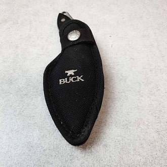 Небольшой стильный охотничий нож Buck Mini Alpha Hunter 195GYSB с простой констр. . фото 2