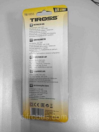 Светодиодный фонарь Tiross TS-1855 – источник резервного освещения, предназначен. . фото 4