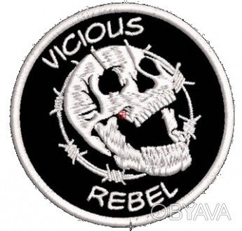 Шеврон Vicious Rebel. . фото 1