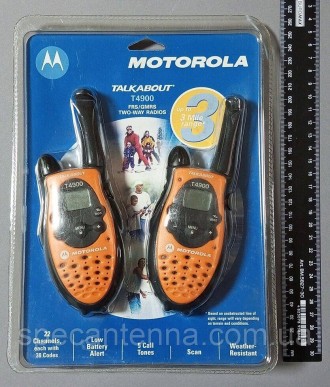 Радиостанции Motorola T4900, комплект.Характеристики:
Количество каналов: 22
Кол. . фото 4
