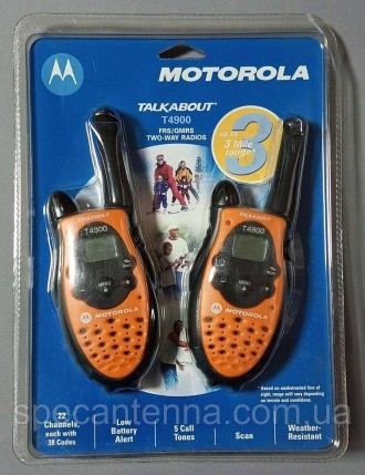 Радиостанции Motorola T4900, комплект.Характеристики:
Количество каналов: 22
Кол. . фото 2