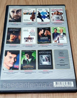 DVD диск Том Хэнкс, 11 фильмов.Диск б/у (распродажа личной коллекции).
Читается . . фото 3