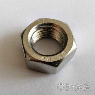 ᐈ Гайка А4 DIN 934 М8 ᐈ Днепр 2.98 ГРН - OBYAVA.ua™ №26287676