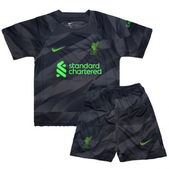 Дитяча футбольна форма Ліверпуль 2023-2024 Nike Goalkeeper Black 155-165 см (3459). Київ. фото 1 Дитяча футбольна форма Ліверпуль 2023-2024 Nike Goalkeeper Black 155-165 см (3459). Київ. фото 1