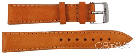 Ремешок для часов из кожи Mykhail Ikhtyar Ш18 мм рыжий S18-408S orange
Описание . . фото 1