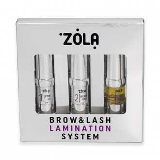 ZOLA Набор для ламинирования Brow&Lash Lamination System
Система состоит из трех. . фото 2