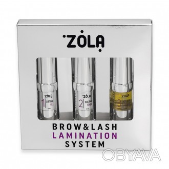 ZOLA Набор для ламинирования Brow&Lash Lamination System
Система состоит из трех. . фото 1