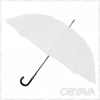 Зонт-трость Semi Line White - это стильный аксессуар, который защитит от дождя д. . фото 1