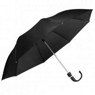 Semi Line Black (L2038-0) - это легкий и надежный зонт с прочным стальным каркас. . фото 2