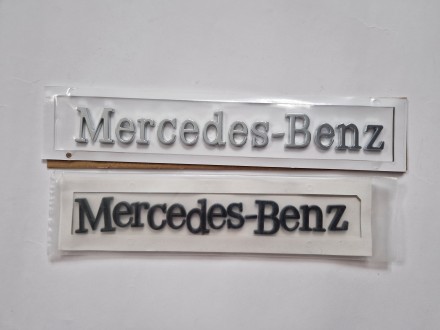 Шильдики на багажник Mercedes-Benz та Sprinter 
Матеріал:ABS
Кріпляться на лип. . фото 5