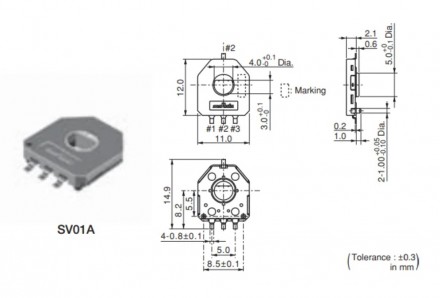 SMD резистор специфічної компоновки. Опір 10кОм. Широко використовується в плата. . фото 6