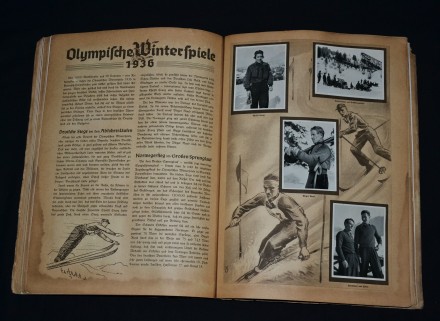 Коллекционный фотоальбом с Олимпийских игр 1936 года в Берлине.
Репортажи и под. . фото 3