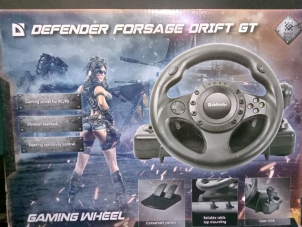 Продаю Комплект (кермо, педалі) Defender ForSage Drift (64370). Діти погралися д. . фото 2