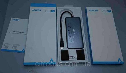 USB-концентраторы Б/У Anker 555 USB-C Hub PowerExpand 8-in-1 A8383. Киев. фото 1 USB-концентраторы Б/У Anker 555 USB-C Hub PowerExpand 8-in-1 A8383. Киев. фото 1