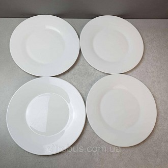 Набор тарелок 6 шт из прочного и качественного стекла, подходит для сервировки с. . фото 3