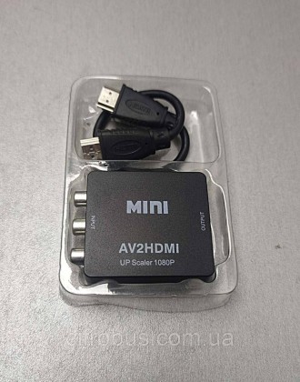 Mini HDMI2AV
Внимание! Комиссионный товар. Уточняйте наличие и комплектацию у ме. . фото 3