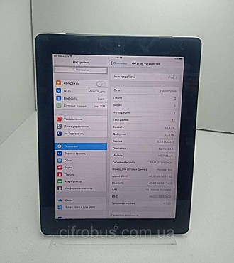 Планшет Apple iPad 3 64Gb Wi-Fi. Внешне, кроме алюминиевого корпуса, планшет выд. . фото 2